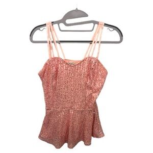 Sequin Pink Women's Top